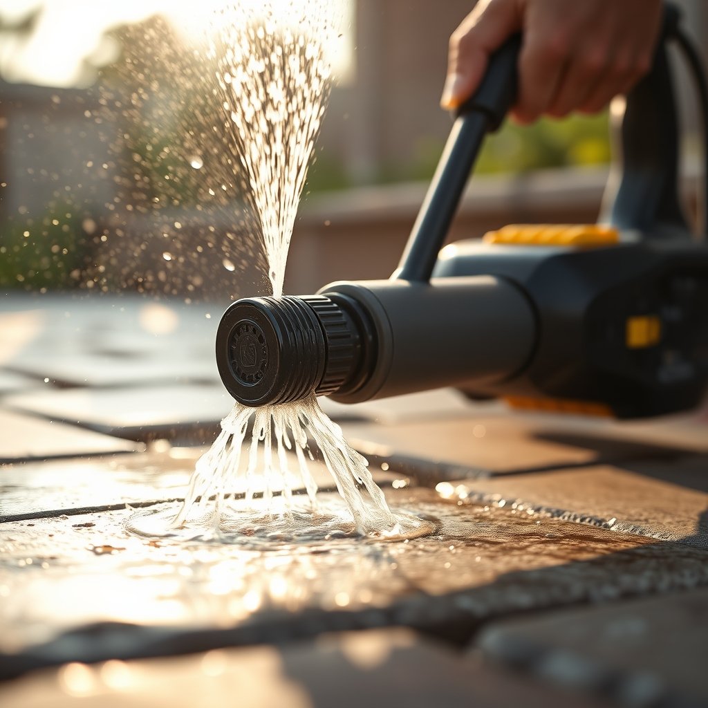 cordless pressure washer - Illustration 2