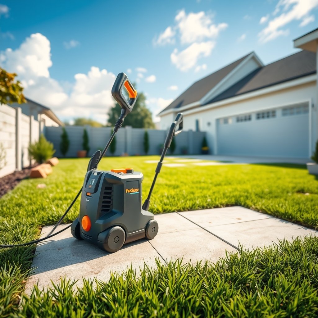 cordless pressure washer - Illustration 1