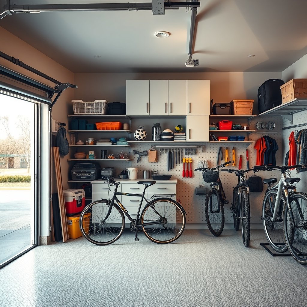 garage storage system - Illustration 1