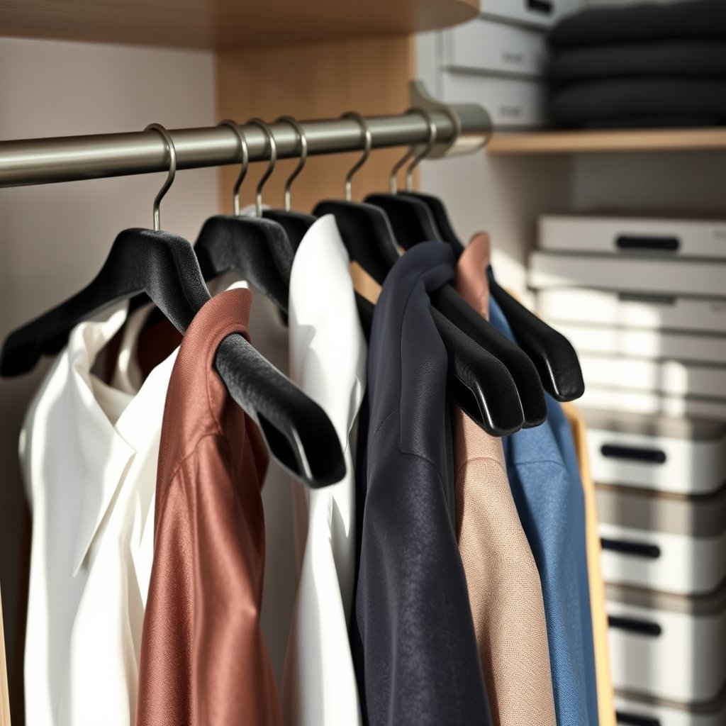 velvet hangers in action