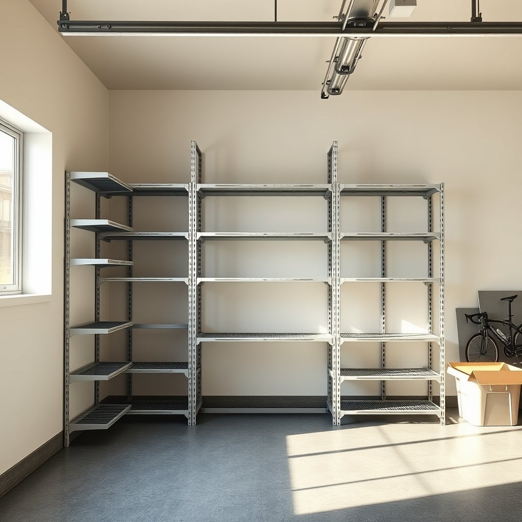 plastic shelving product view