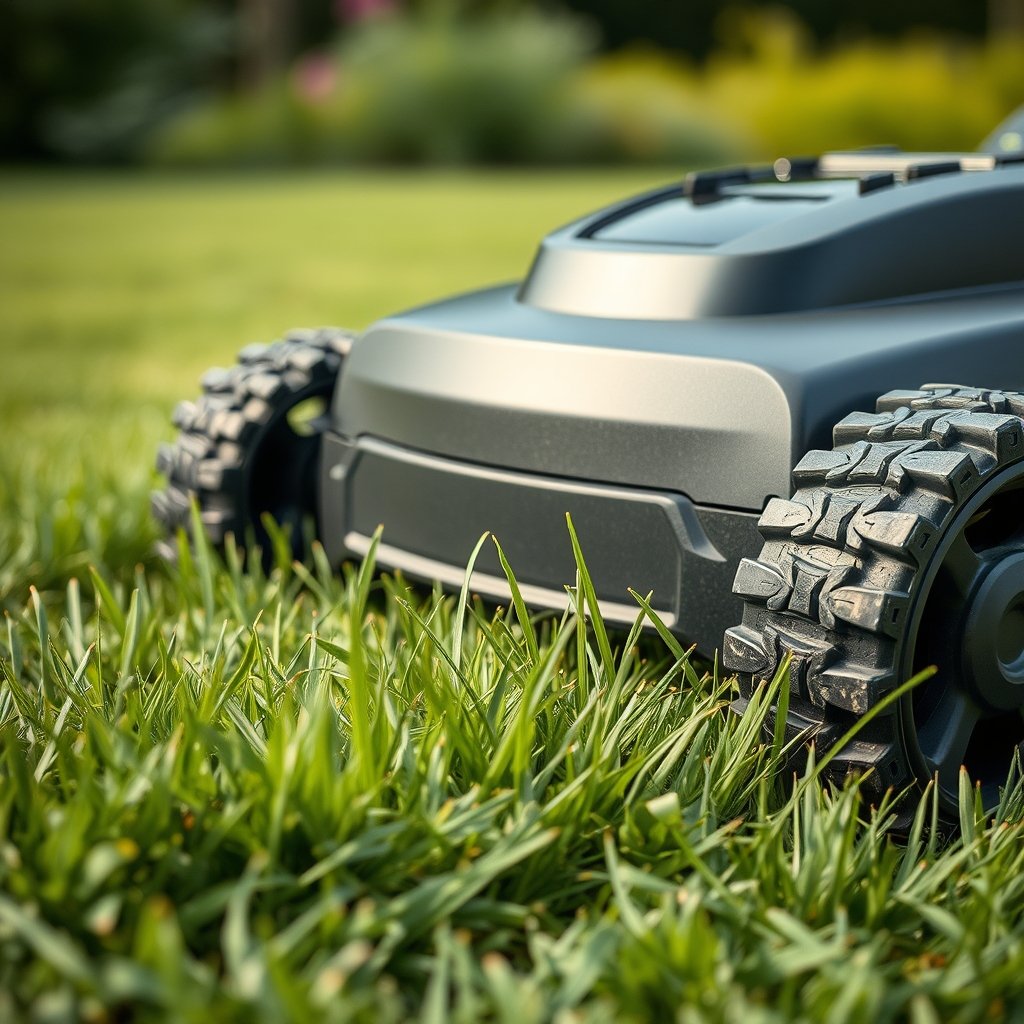 robot lawn mower - Illustration 2
