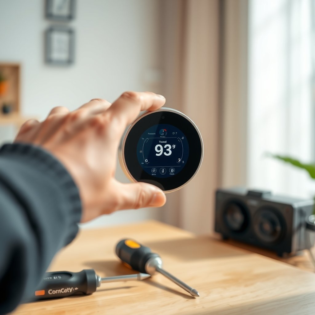 smart thermostat - Illustration 2