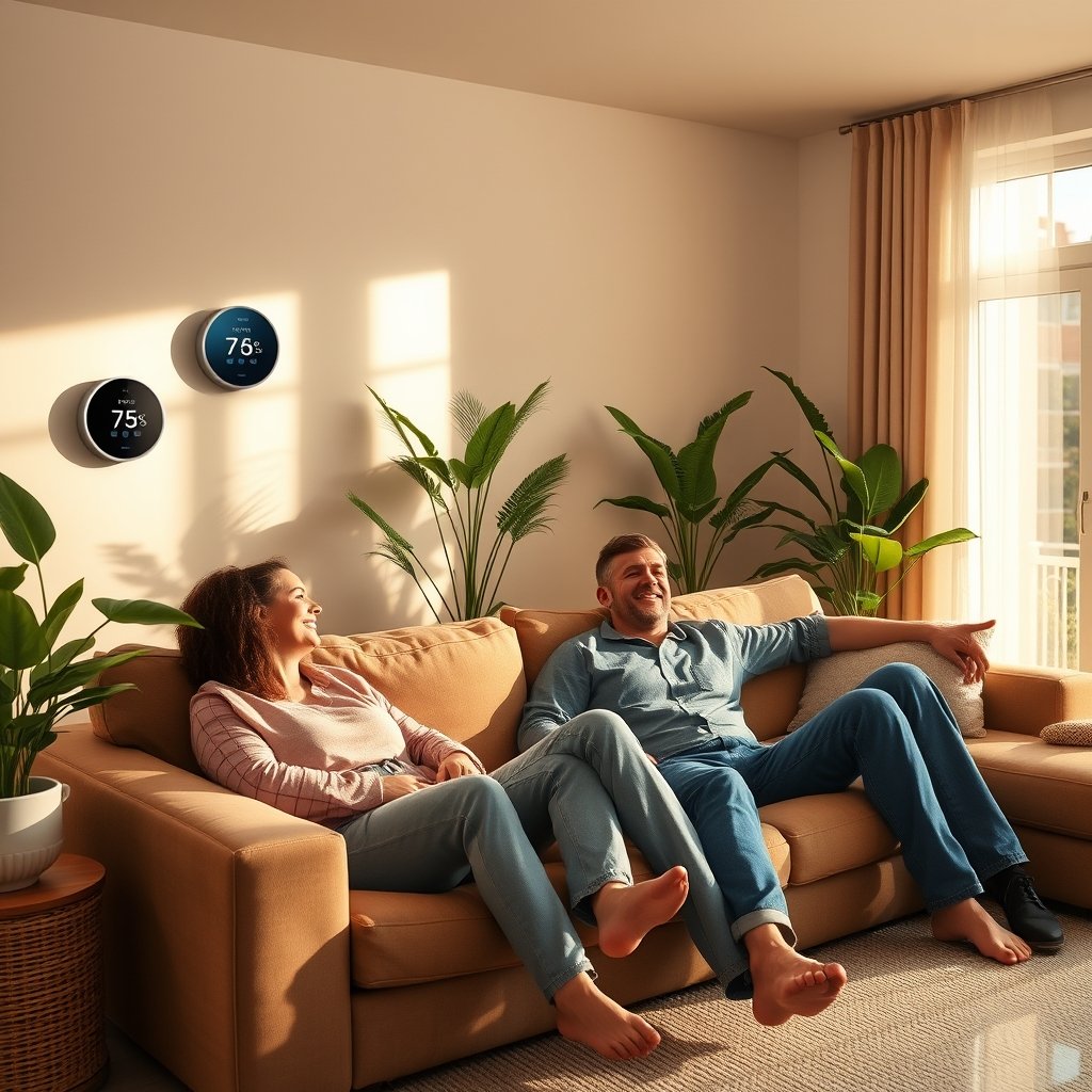 smart thermostat - Illustration 3