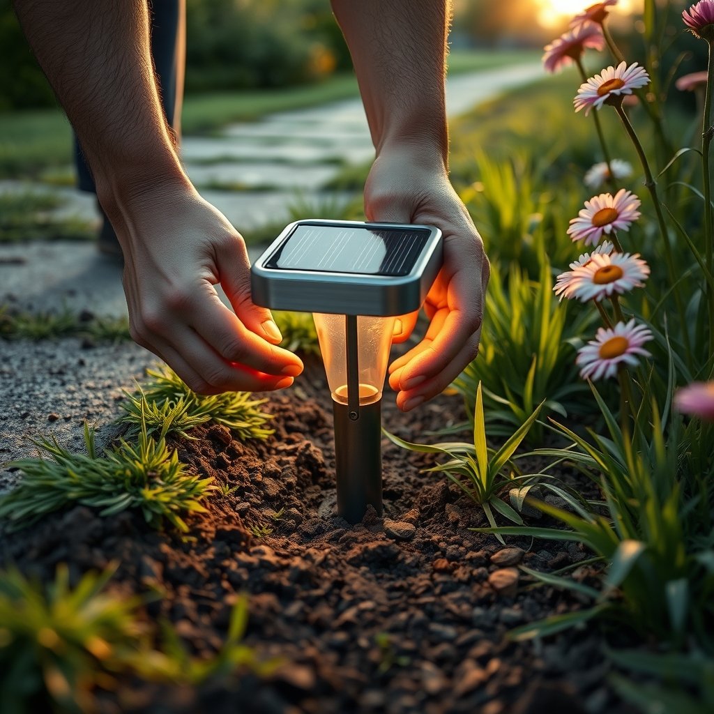 solar outdoor lights - Illustration 2