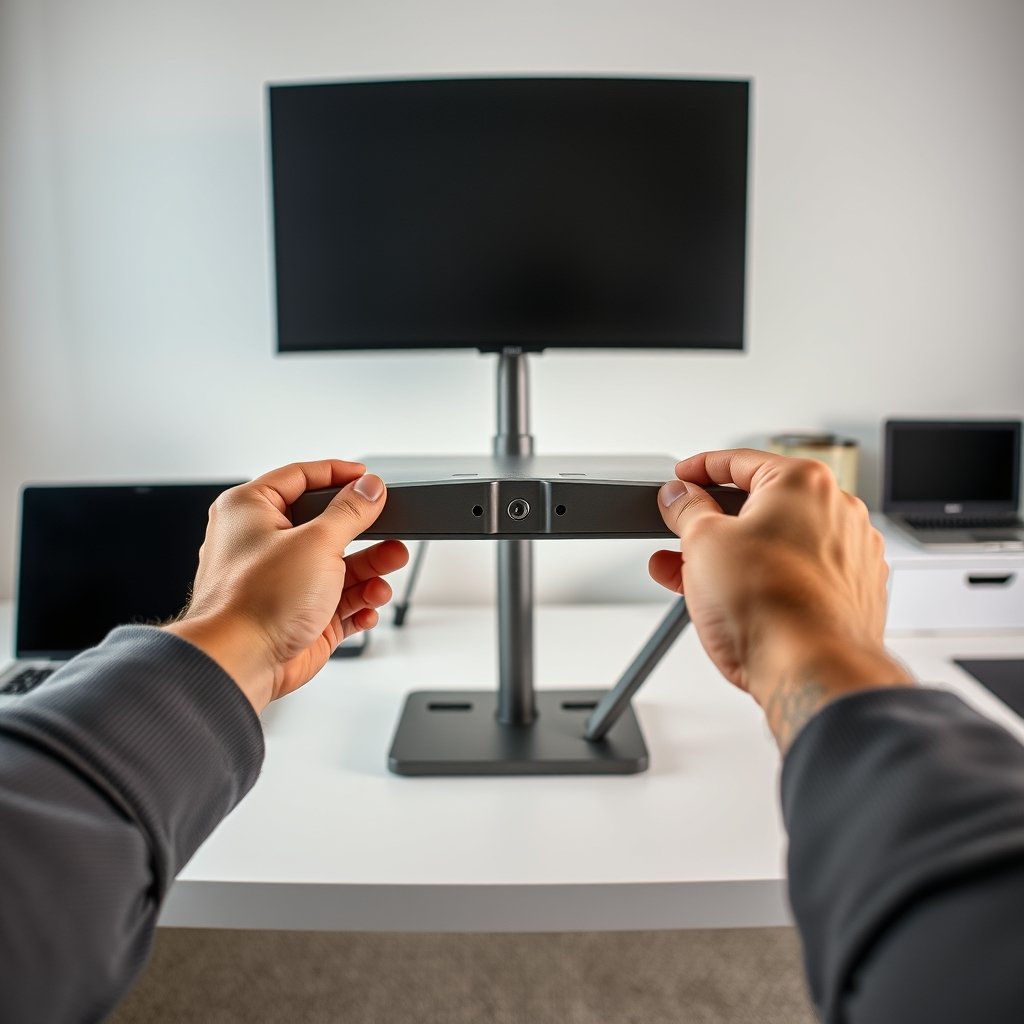standing desk converter - Illustration 2