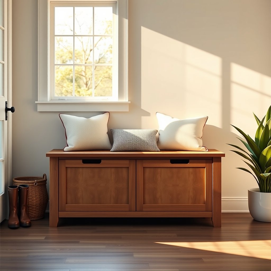 storage bench product view