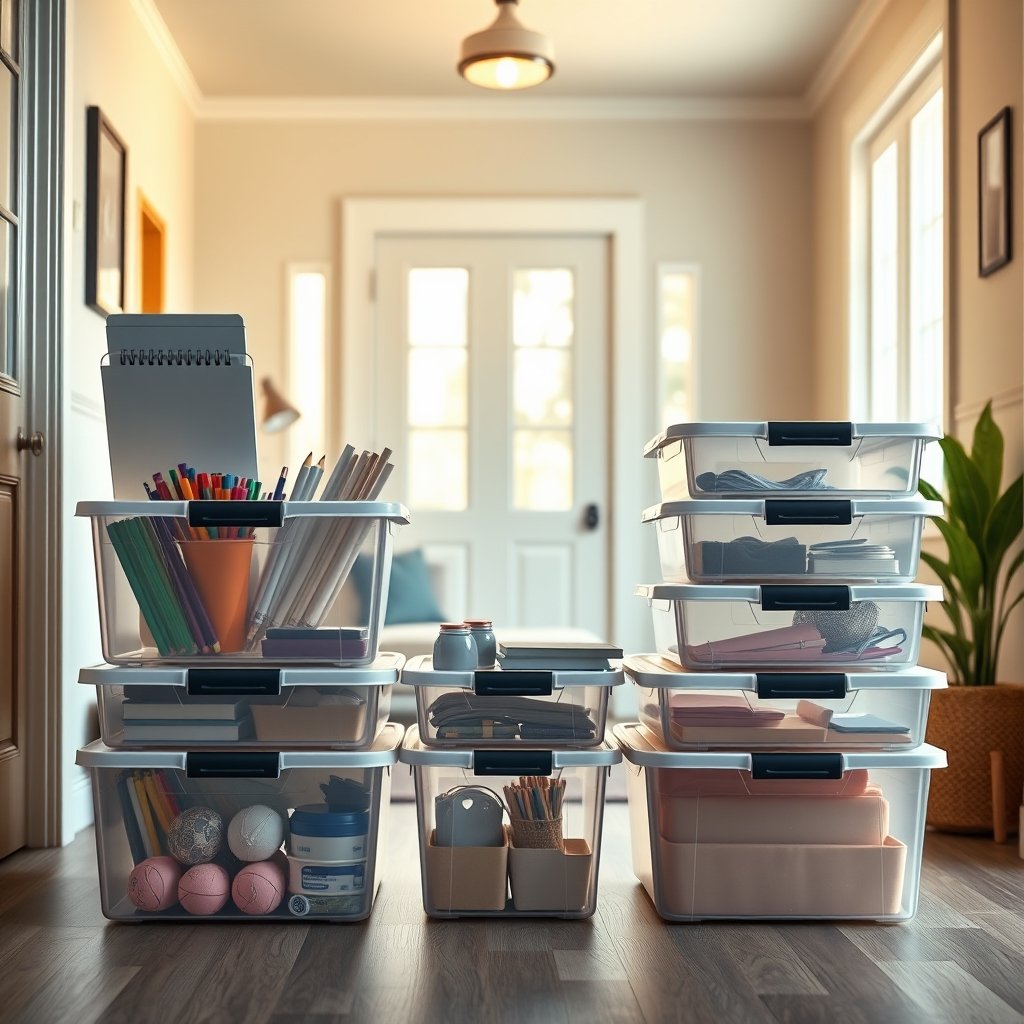 storage bins product view