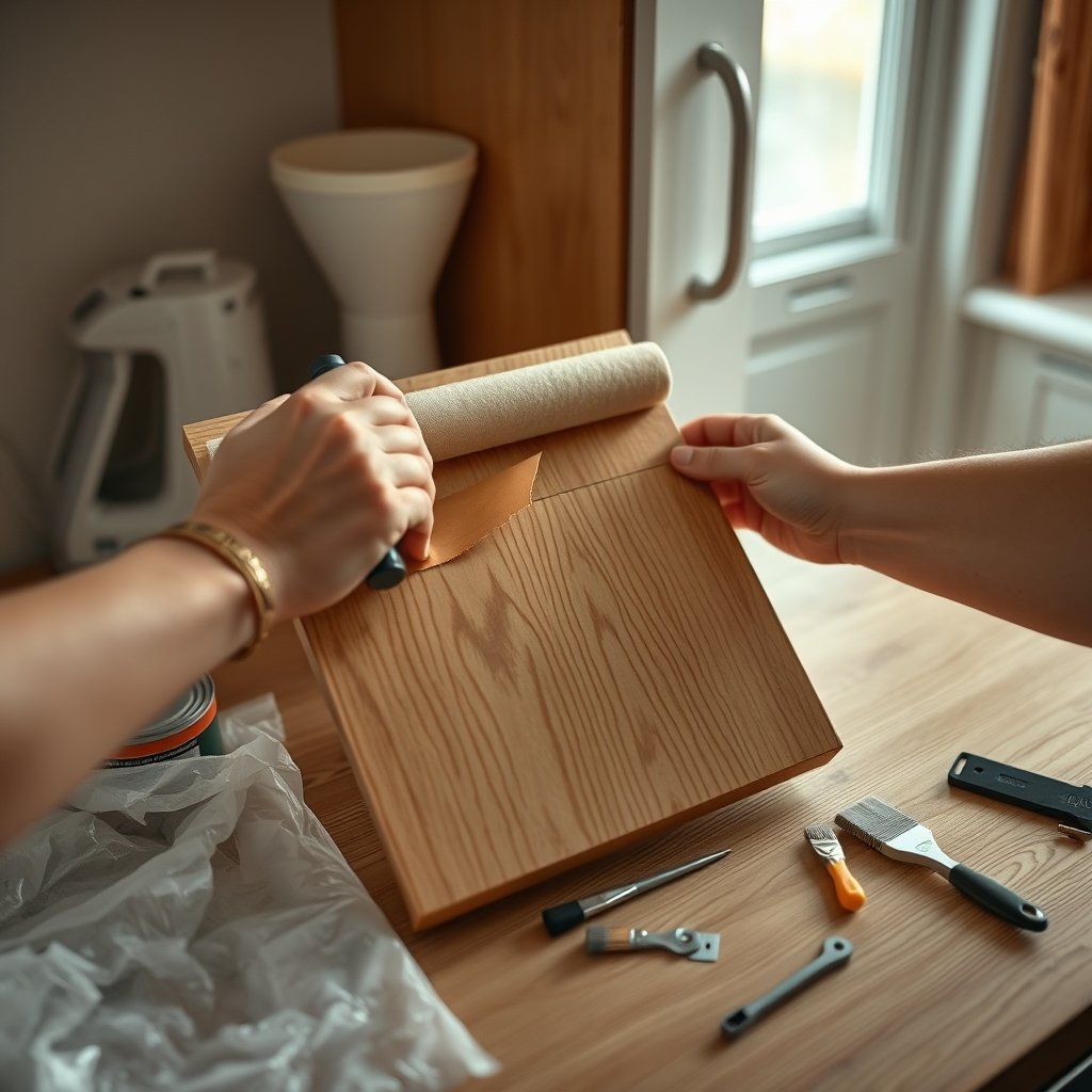 DIY kitchen cabinet refacing - Illustration 2