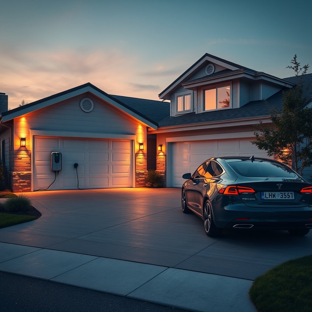 EV charger home installation - Illustration 1