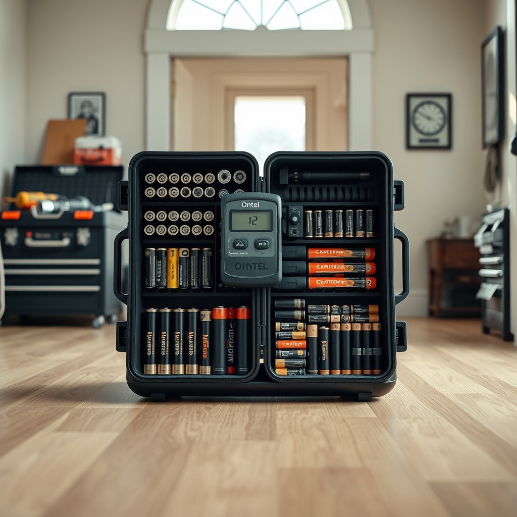 battery organizer product view