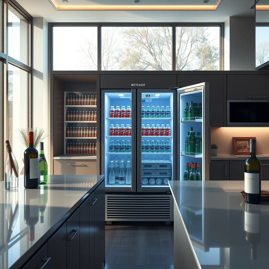 beverage refrigerator product view