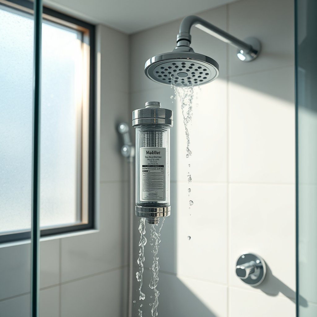 hard water shower filter - Illustration 1