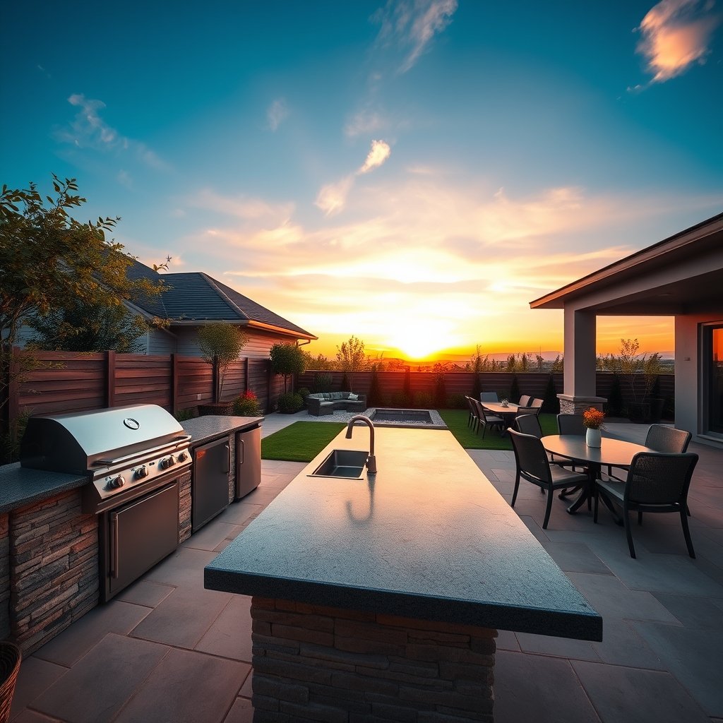 outdoor kitchen cost - Illustration 1