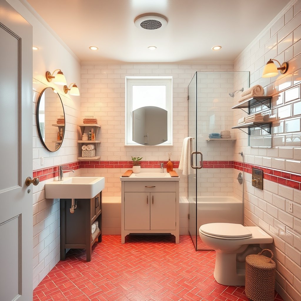 small bathroom remodel on a budget - Illustration 3