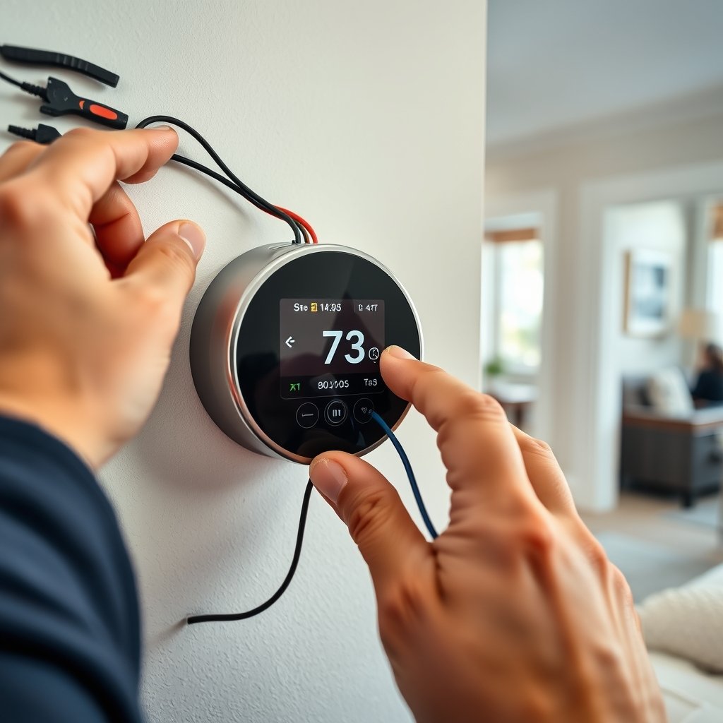 smart thermostat installation cost - Illustration 2