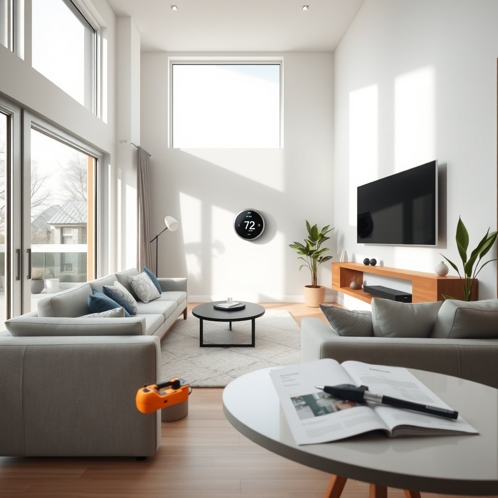 smart thermostat installation cost - Illustration 1