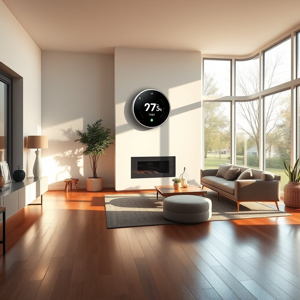 smart thermostat installation cost - Illustration 1