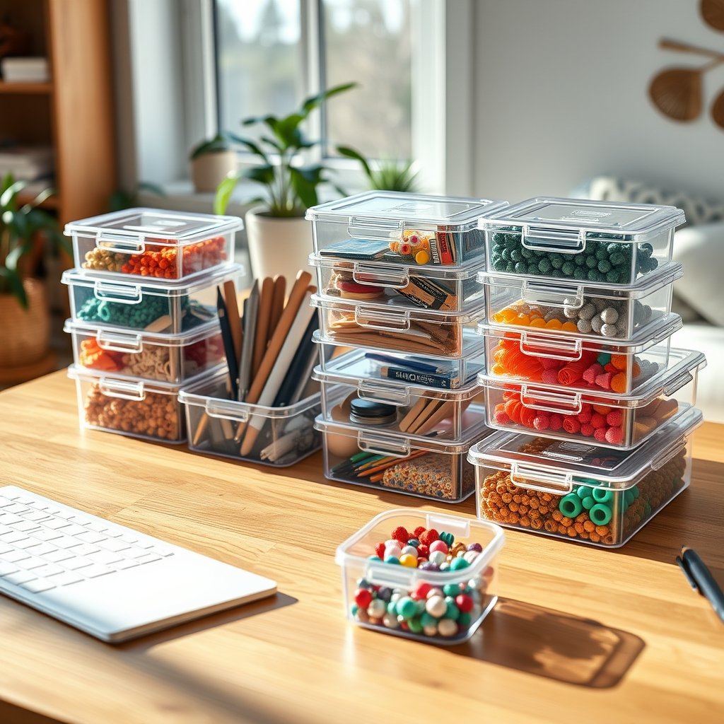 clear organizers product view