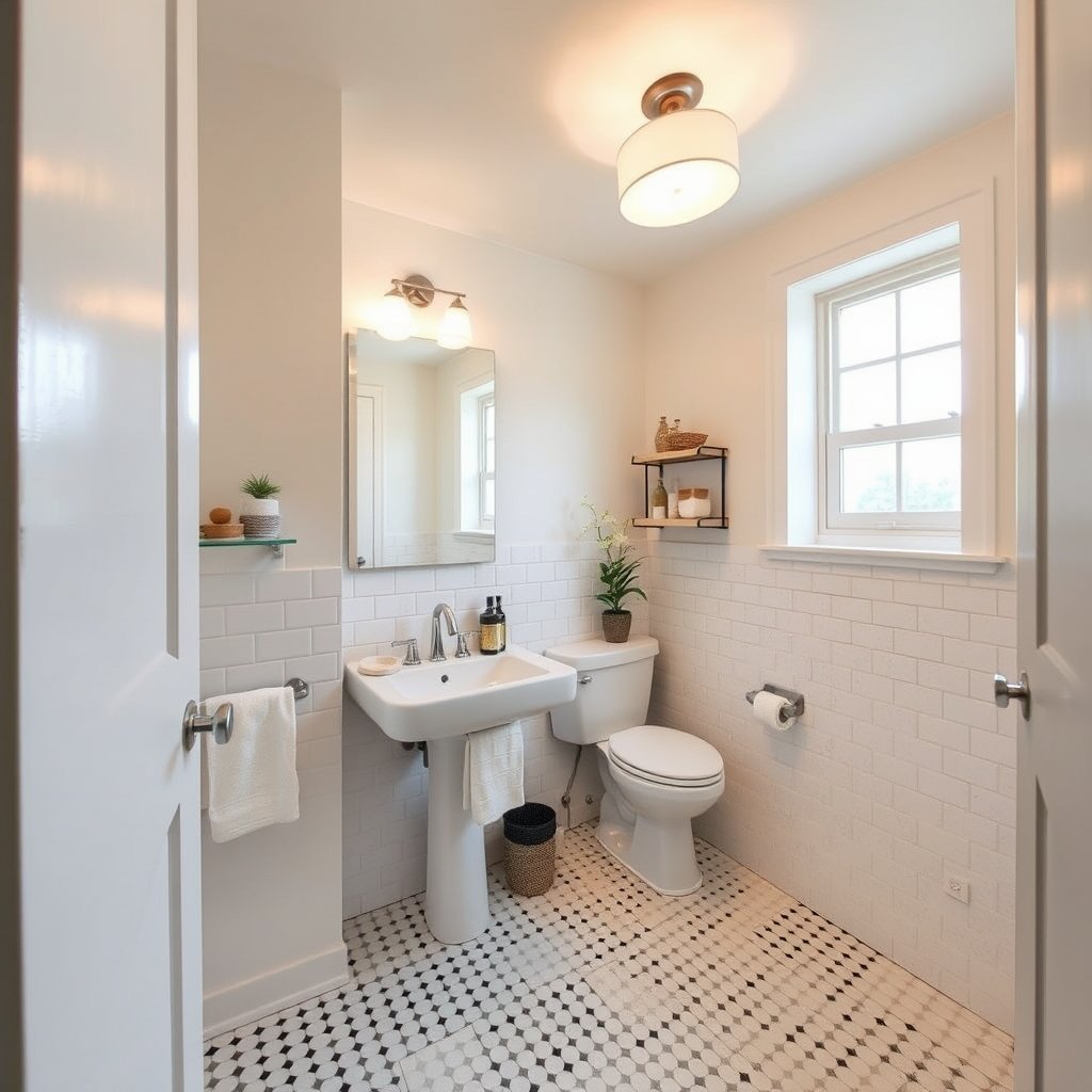 small bathroom remodel on a budget - Illustration 3