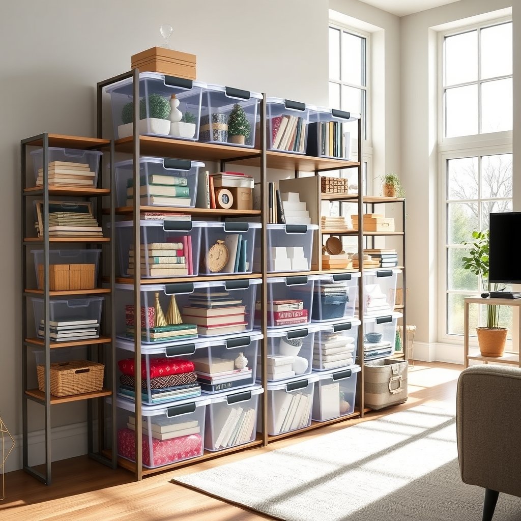storage bins product view