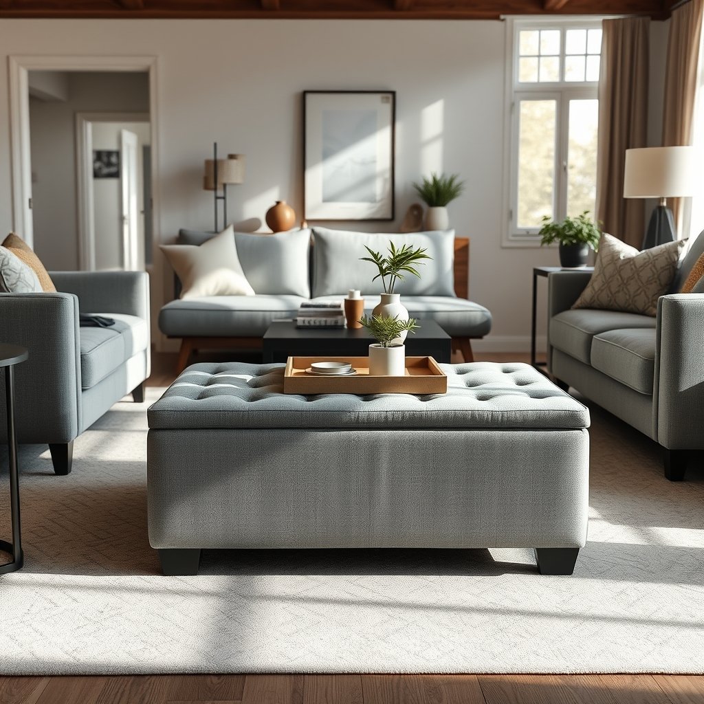 storage ottoman product view