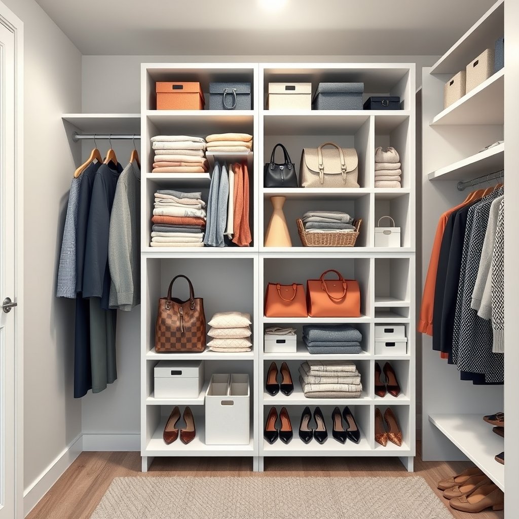 cube organizer in action